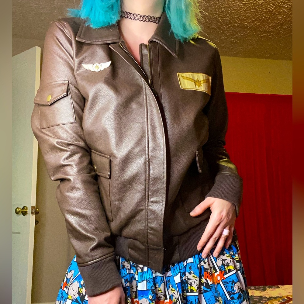 Her universe captain marvel bomber jacket